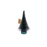 SAPIN BLEU PAILLETTES H25.5CM A POSER
