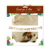 GUIRLANDE LETTRES "JOYEUSE R ETRAITE"