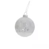 BOULE 8CM CERF AGR VERRE