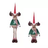 CERF DEBOUT PULL SKI NOËL H112/155CM TEL