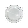 ASSIETTE PLATE 27CM DOUBLE LISERE OR
