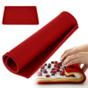 Plaque de Cuisson Rouge en Silicone – Pour Génoise et Biscuits Roulés, 37 x 27 cm