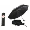 PARAPLUIE NOIR PLIABLE + PRES.