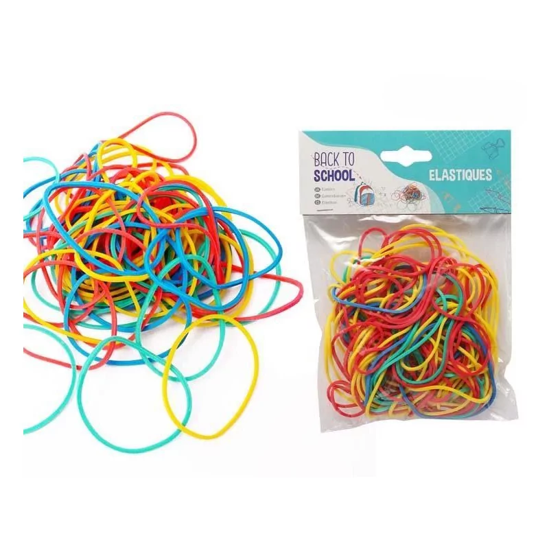 Lot de 95 Élastiques de Couleurs – 60g Lot de 95 Élastiques de Couleurs – 60g