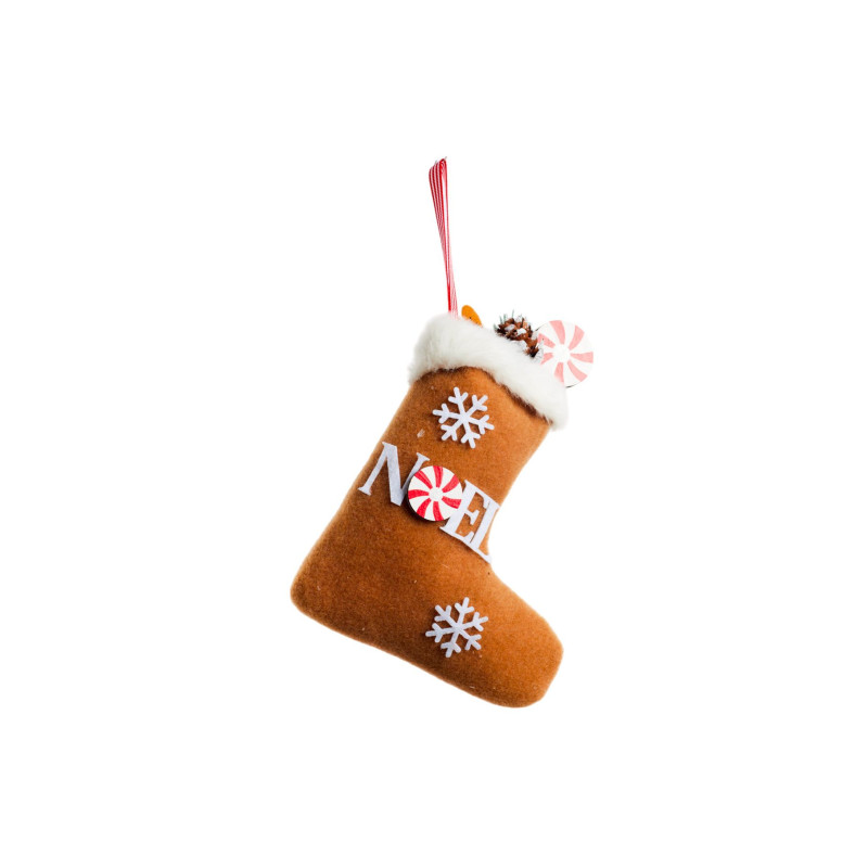 Suspension déco de Noël 13x20x3cm à susp