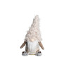 Déco à poser gnome chaussons Noël 15x26x