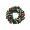 Couronne de Noël D.30cm 30x30x6cm BAIES