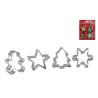 Kit 4 emporte pièces motifs NOEL assorti