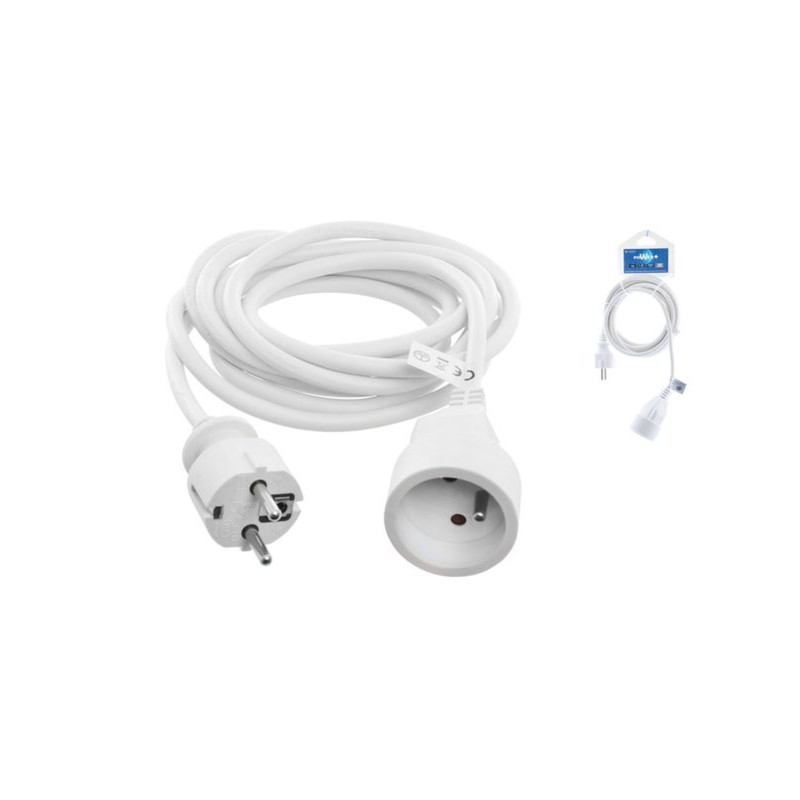 RALLONGE ELECTRIQUE 16A 3M BLANC RALLONGE ELECTRIQUE 16A 3M BLANC