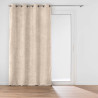 RIDEAU LEO NATUREL 140x260CM VELOURS CHE