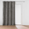 RIDEAU LEO ANTHRACITE 140x260CM VELOURS