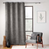 RIDEAU LEO ANTHRACITE 140x260CM VELOURS