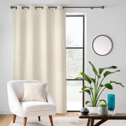 RIDEAU NILS NATUREL 140x260CM VELOURS RE