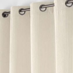 RIDEAU NILS NATUREL 140x260CM VELOURS RE