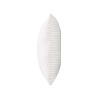 COUSSIN NILS BLANC 45x45CM VELOURS RELIE COUSSIN NILS BLANC 45x45CM VELOURS RELIE