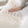 PLAID FROSTY NATUREL 125x150CM FOURRURE/ PLAID FROSTY NATUREL 125x150CM FOURRURE/