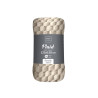 PLAID MINI FROSTY TAUPE 125x150CM FLANEL