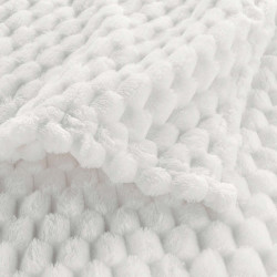 PLAID MINI FROSTY NATUREL 125x150CM FLAN