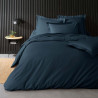 HOUSSE COUETTE PERCALINE BLEU NUIT 260x
