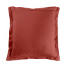 TAIE D'OREILLER LINA TERRACOTTA 63x63CM