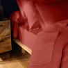 TAIE DE TRAVERSIN LINA TERRACOTTA 85x185