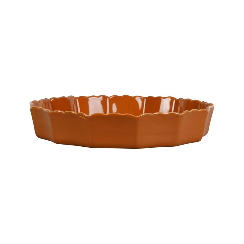 PLAT TARTE CHARLOTTE CARAMEL D31 GRES PLAT TARTE CHARLOTTE CARAMEL D31 GRES