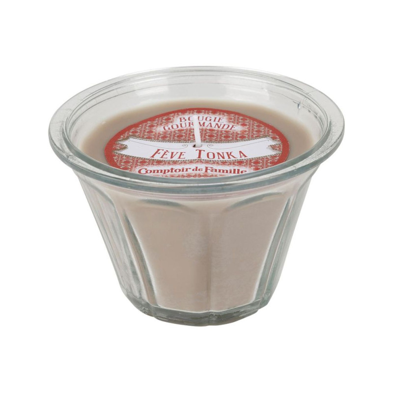 BOUGIE "FEVE TONKA" GOURMANDE 220G