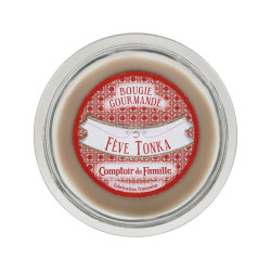 BOUGIE "FEVE TONKA" GOURMANDE 220G
