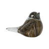 PRESSE-PAPIER SERIN AMBRE H8.5 EN VERRE