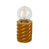 Lampe à Poser NIRA CURRY Céramique D10 H13cm E27 Lampe à Poser NIRA CURRY Céramique D10 H13cm E27