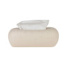 Boîte à Mouchoirs KLOSEN Beige Grès Moucheté 28x15 cm Boîte à Mouchoirs KLOSEN Beige Grès Moucheté 28x15 cm