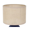 Lampe ESSENCIA Indigo & Écru Céramique / Lin D16 x H28 cm Lampe ESSENCIA Indigo & Écru Céramique / Lin D16 x H28 cm