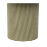 Lampe ELEMENT Vert Velours Côtelé D30xH41cm E27 Lampe ELEMENT Vert Velours Côtelé D30xH41cm E27