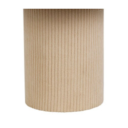LAMPE ELEMENT ECRU D30XH41CM velour cote