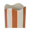VASE CYLINDRE ARTIST TERRE H23 gres rayé