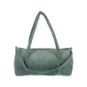 Sac Week-end FUNKY Velours Côtelé Émeraude 50x26cm