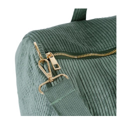 SAC WEEKEND FUNKY EMERAUDE 50X26 cotelé
