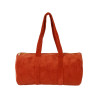 Sac Week-end FUNKY - Velours Côtelé - TERRACOTTA (42 x 22 cm)