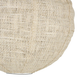 Suspension Non Électrique Ronde Naturelle Beige - Diamètre 35 cm