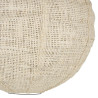 Suspension Non Électrique Ronde Naturelle Beige - Diamètre 35 cm Suspension Non Électrique Ronde Naturelle Beige - Diamètre 35 cm