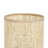 LAMPE BOULE CERAM.NATUREL BL