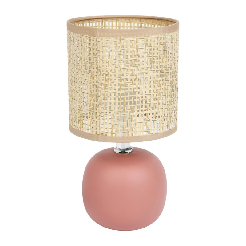 LAMPE BOULE CERAM.NAT.TERRAC