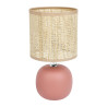 LAMPE BOULE CERAM.NAT.TERRAC