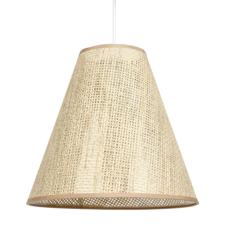 Suspension Conique Naturelle Tressée D30 cm Suspension Conique Naturelle Tressée D30 cm