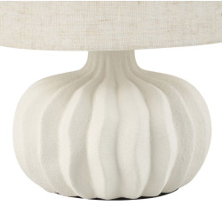 LAMPE CERAM PETITE JULIA BL