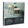 TABLE BASSE RONDE BS ET CANNA