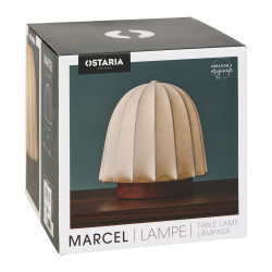 Lampe de Chevet Design 'Marcel' OSTARIA – H. 19 cm
