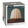Lampe de Chevet Design 'Marcel' OSTARIA – H. 19 cm Lampe de Chevet Design 'Marcel' OSTARIA – H. 19 cm