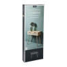 Console d'Entrée 2 Tiroirs Bois de Pin & Cannage – L 80 x H 72 cm
