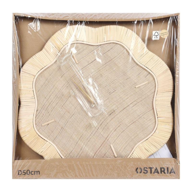HORLOGE NATURELLE HORTENSE D50